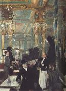 Sir William Orpen The Cafe Royal (mk06) oil on canvas